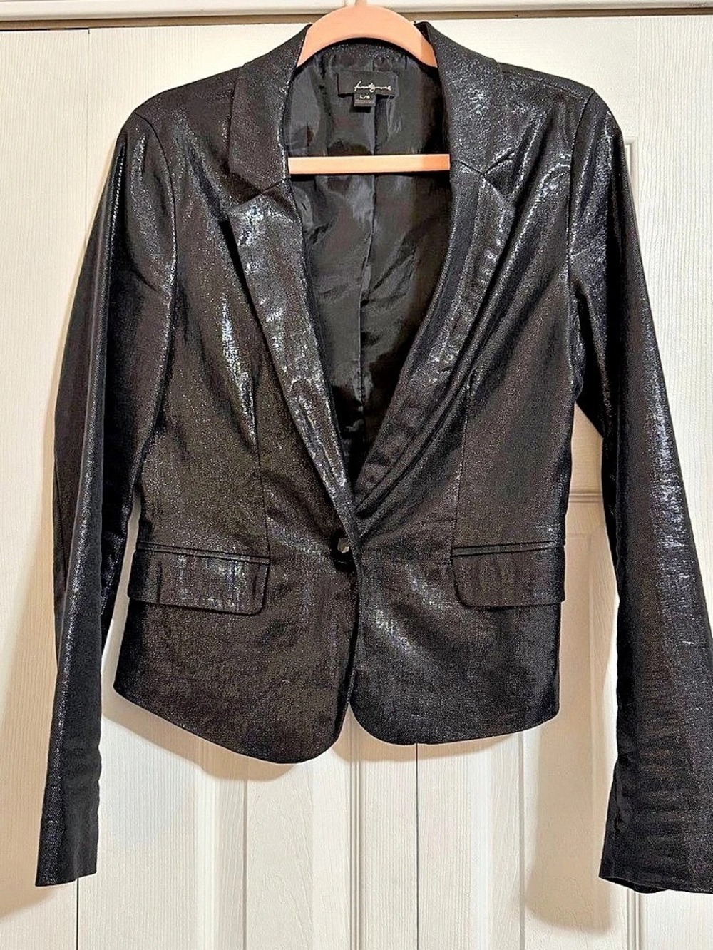 Forever twenty one Black Blazer Size Large Like New